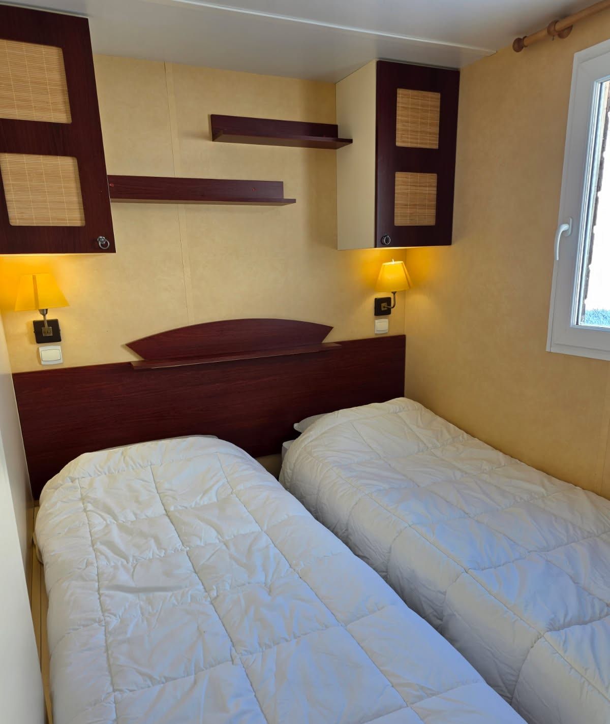 La chambre aux deux lits